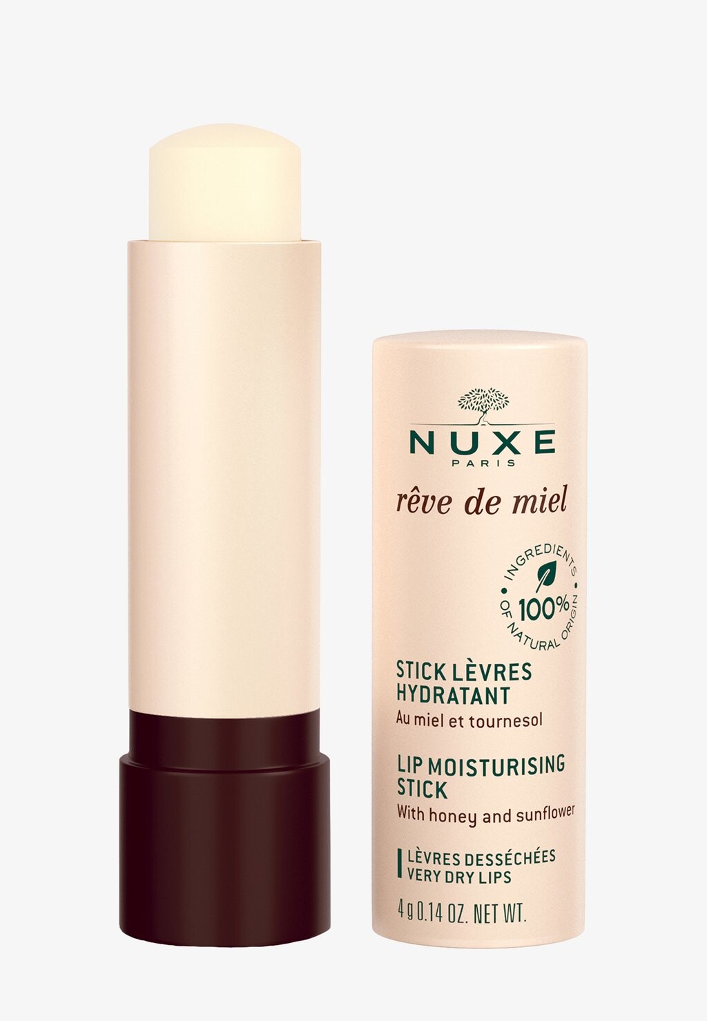 

Бальзам для губ RÊVE DE MIEL® LIP MOISTURISING STICK NUXE