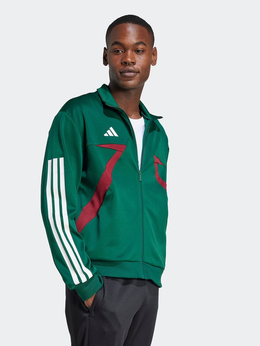 Тренировочная куртка ADIDAS SPORTSWEAR House of Tiro Nations, темно-зеленый — фото 2