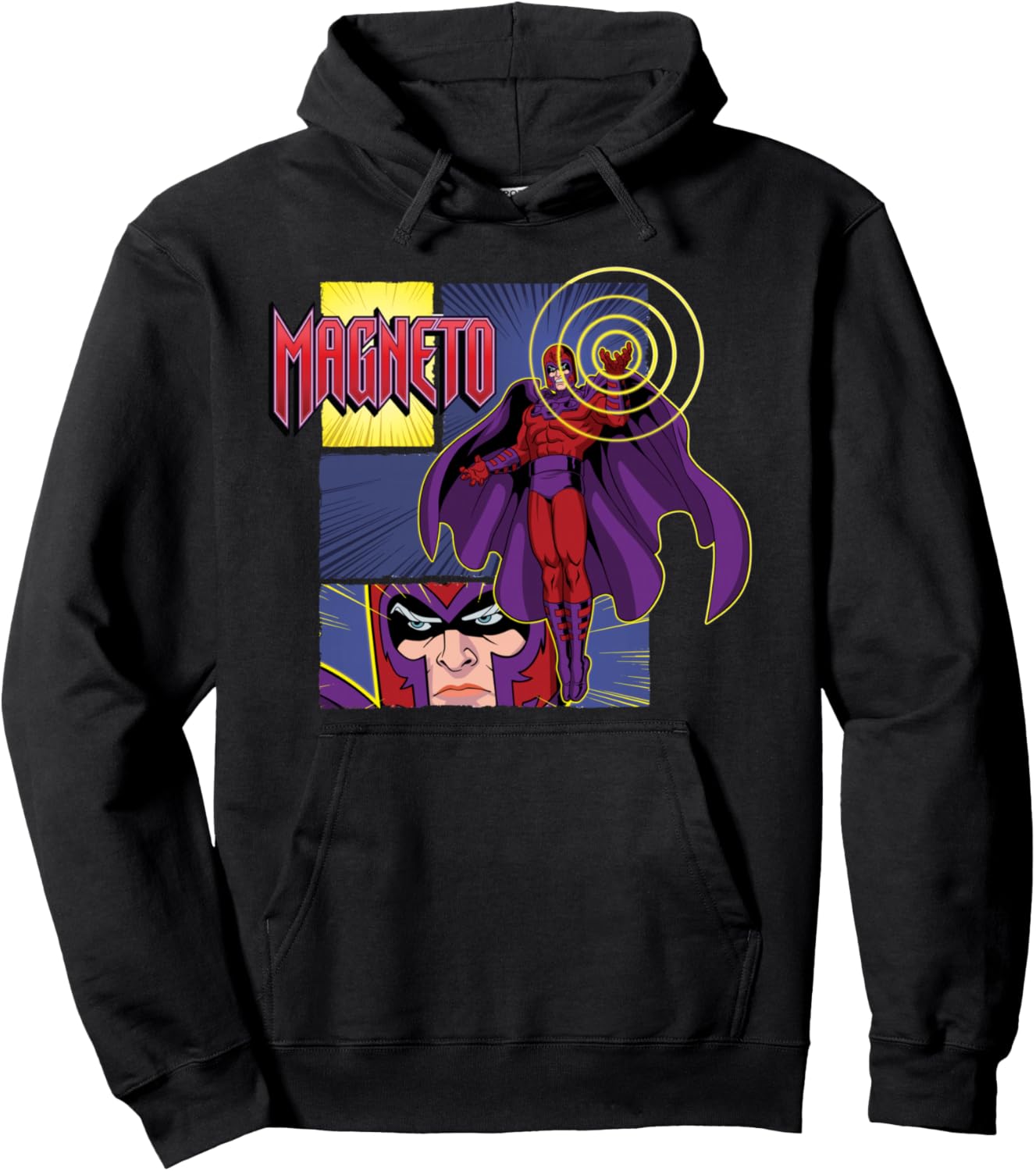 

Худи Marvel Studios X-Men '97 Magneto Super Villains and Logo, черное