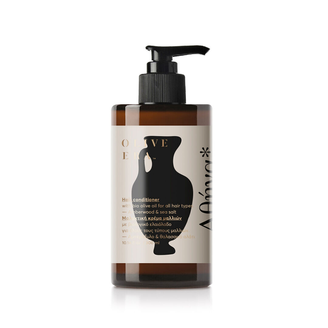 

Кондиционер для волос с органическим оливковым маслом Olive Era Amberwood & Sea Salt, 300 мл