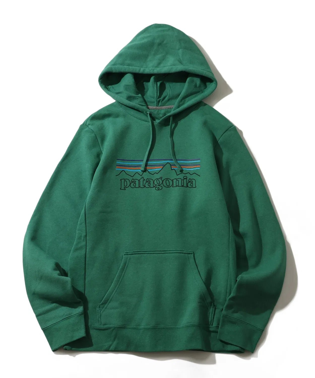 Толстовка с капюшоном Patagonia P-6 Logo Uprisal Hoody из переработанных материалов, зелёный
