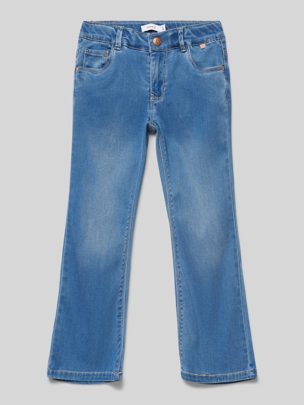 

Джинсы Bootcut с карманами, модель «SALLI» Name It, светло-голубой