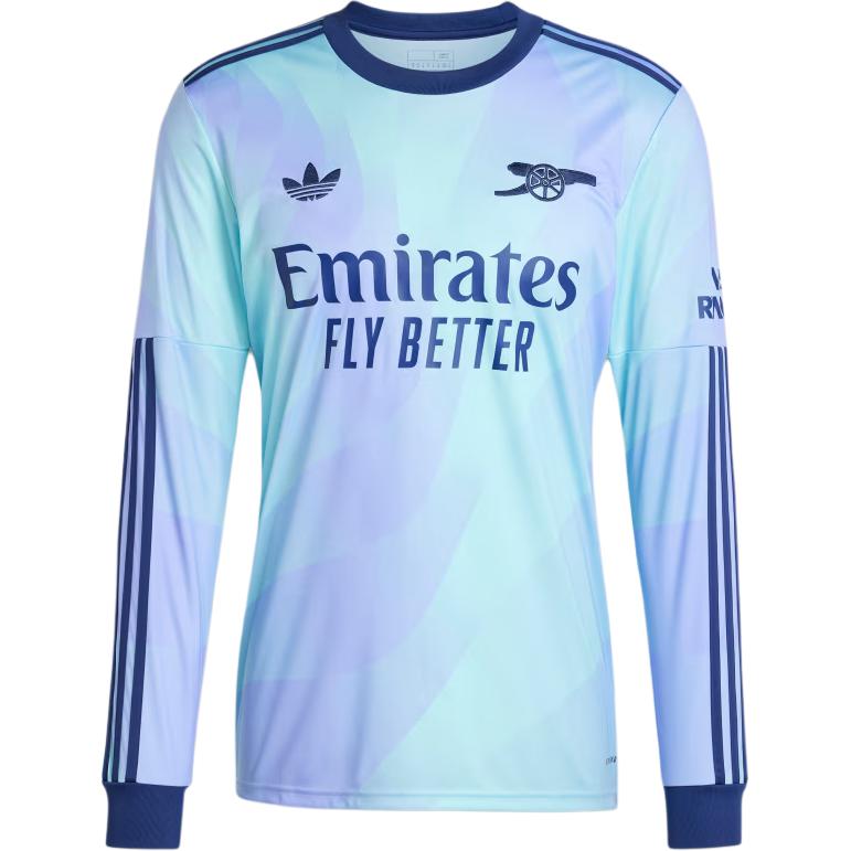 Футболка с длинными рукавами Arsenal 24/25 Third Adidas Originals, зеленый — фото 3