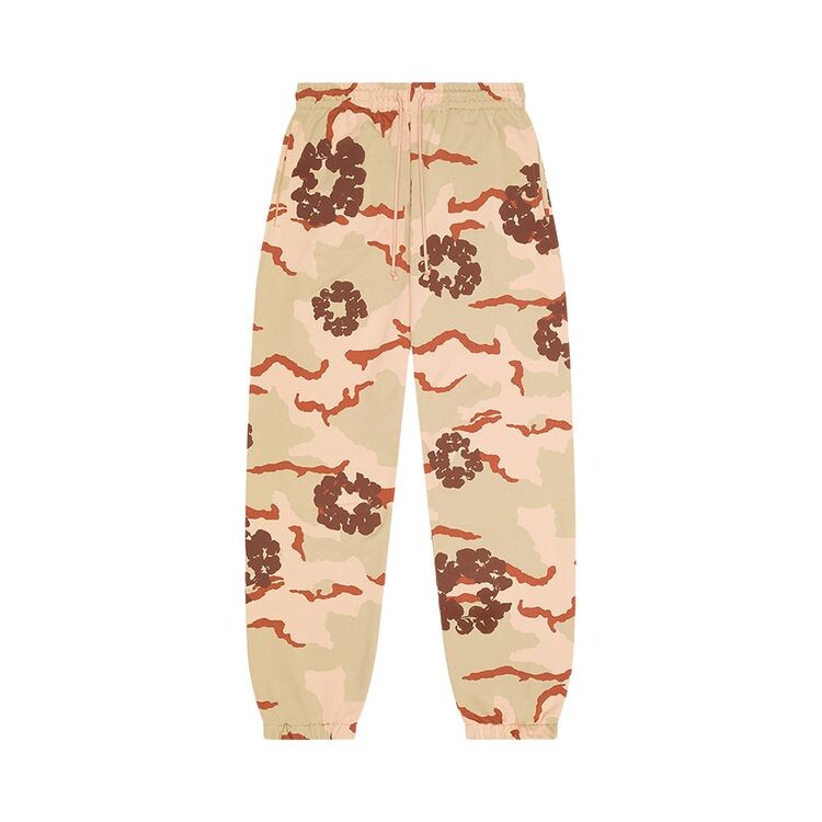 

Спортивные брюки Denim Tears The Wreath Sweatpant Brown Camo, коричневый