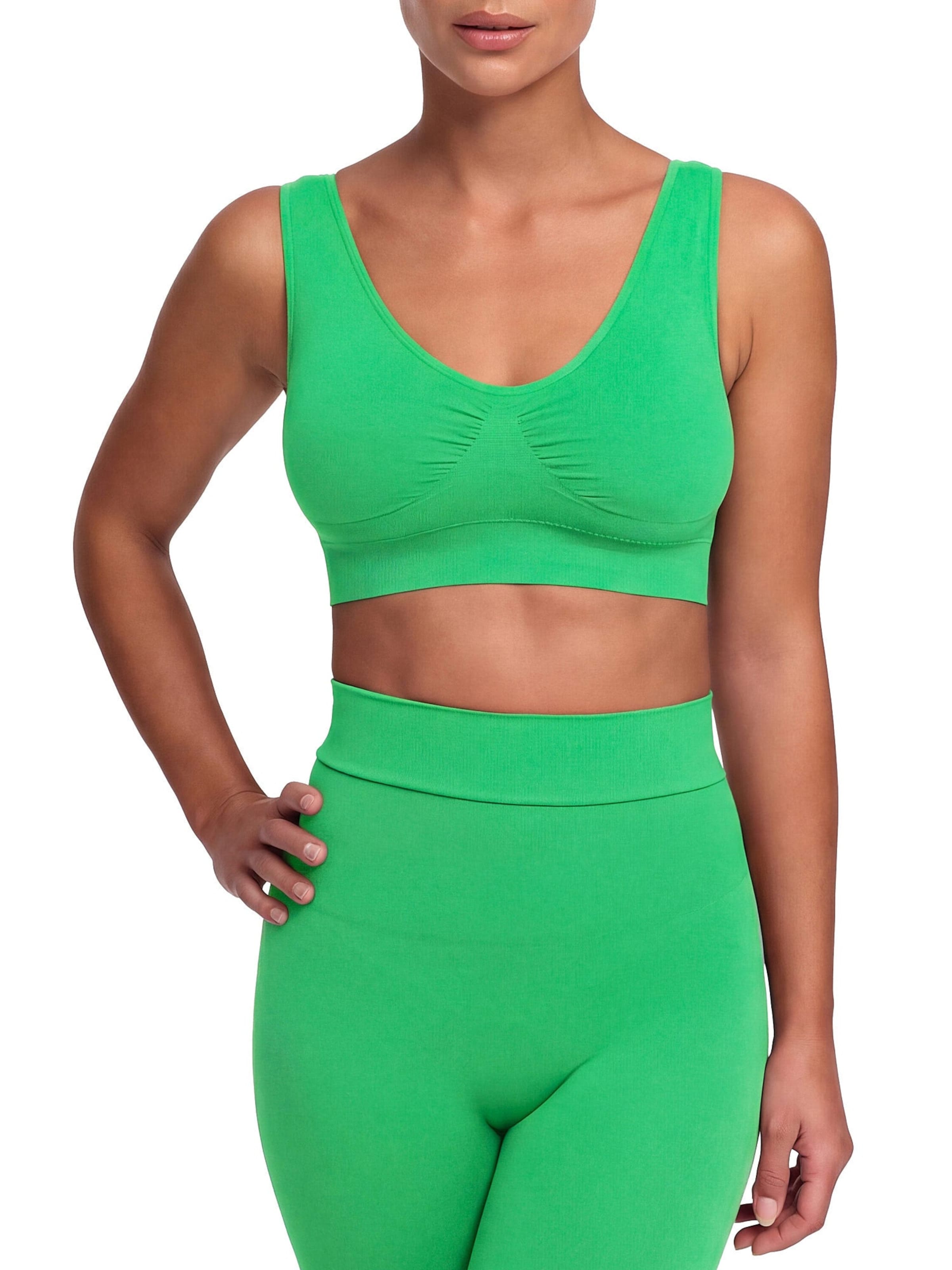 

Creamy Бралетт 'Comfy Bra' в неоново-зеленом цвете