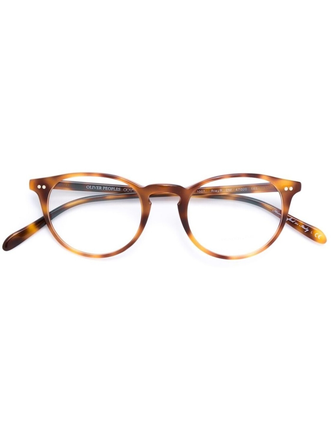 

Oliver Peoples очки 'Riley-R', коричневый