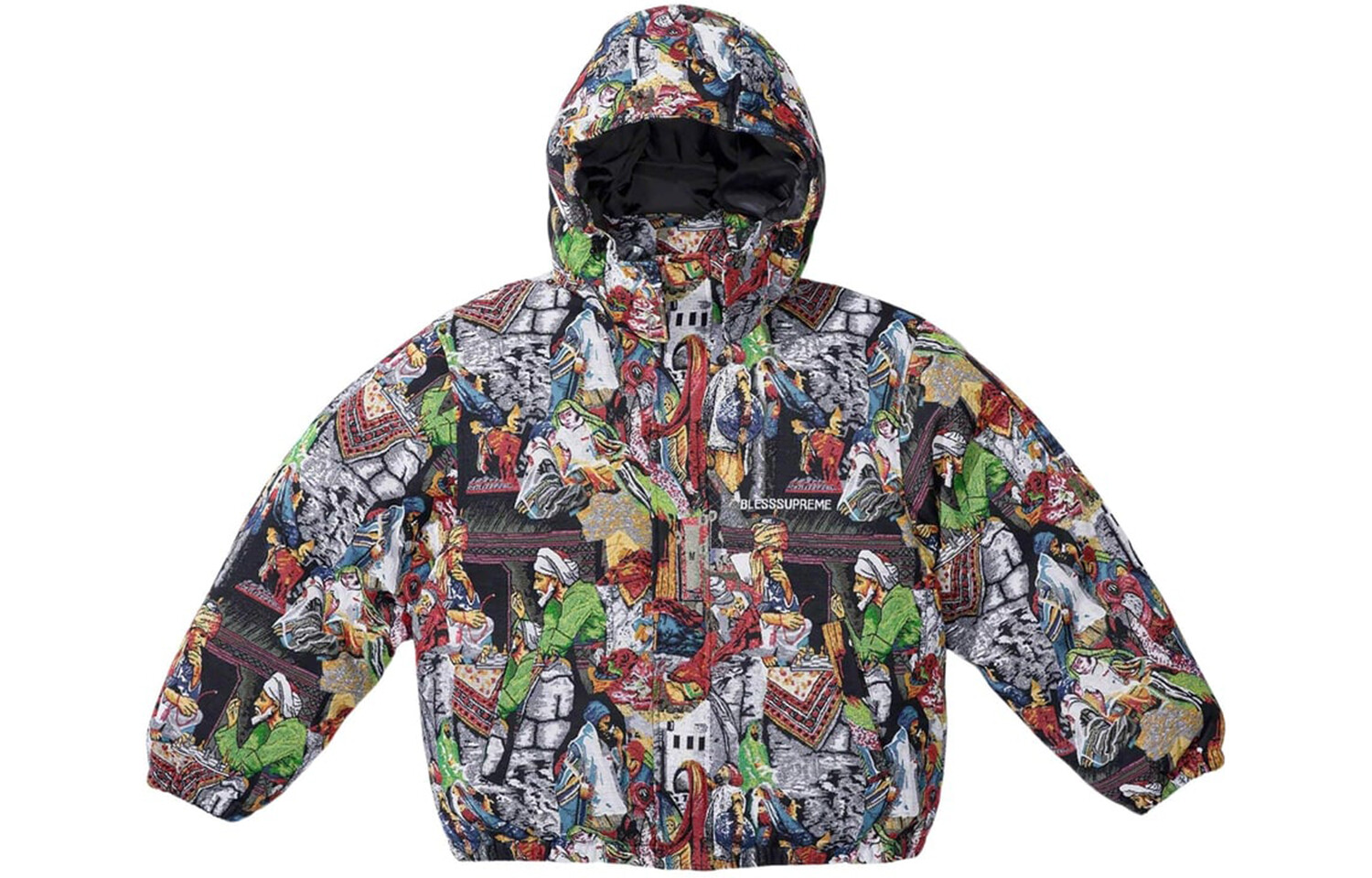 

FW23 WEEK12 Series Пуховик унисекс многоцветный Supreme, цвет Multicolor