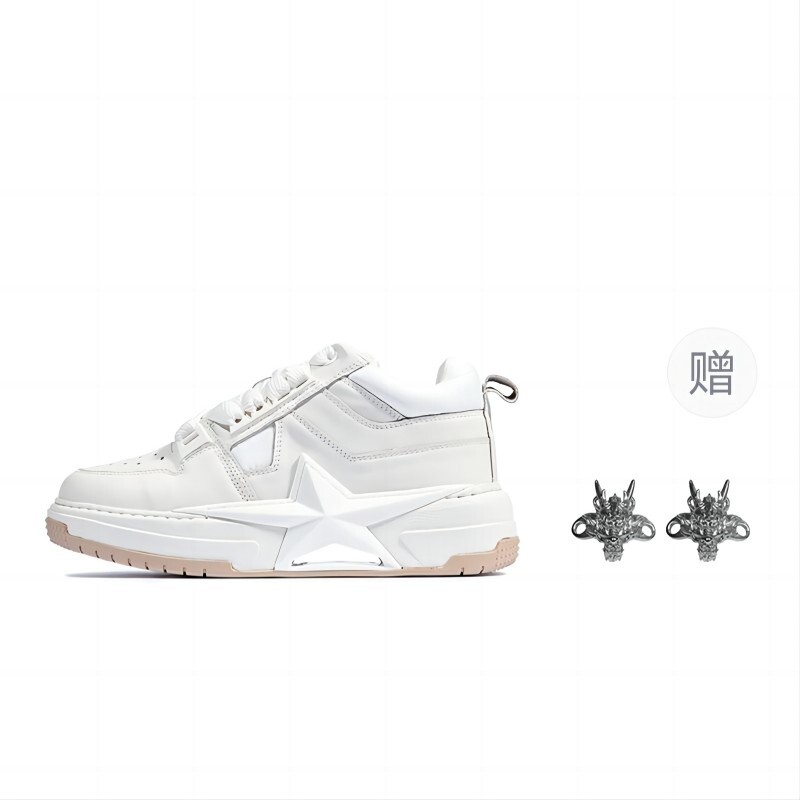 

Кроссовки PENTAGONAL HEART Stepping Star Dream Series Skateboarding Shoes Unisex Low-top, цвет The size is one size larger, please shoot one size smaller