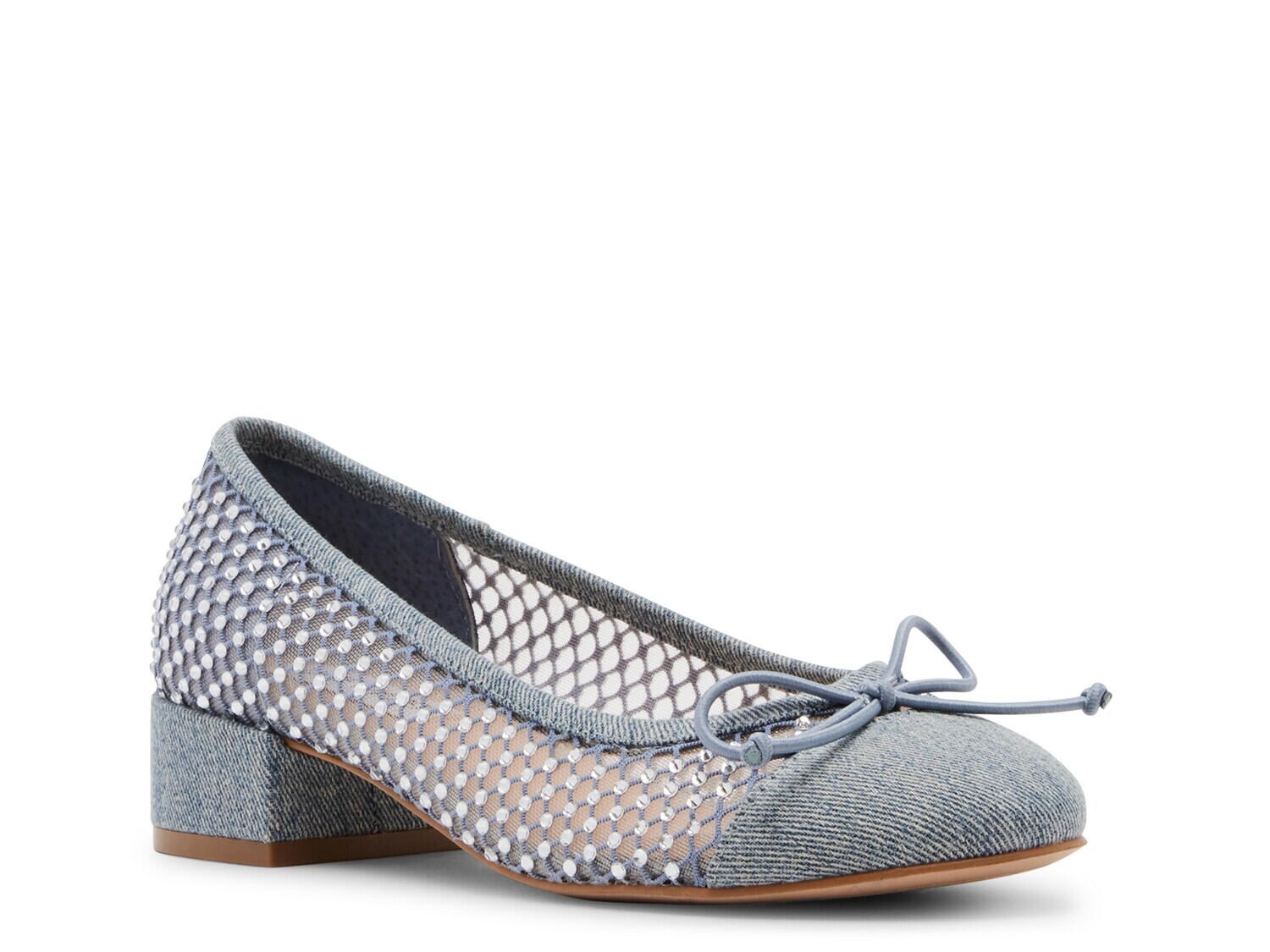 

ТУфли Steve Madden Cherish Pump, denim rhinestone