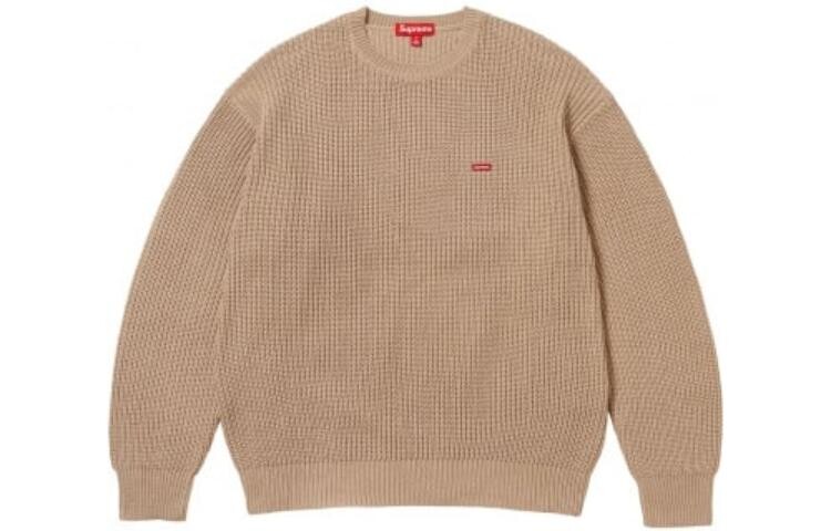 

Свитер Supreme Small Box Ribbed, бежевый