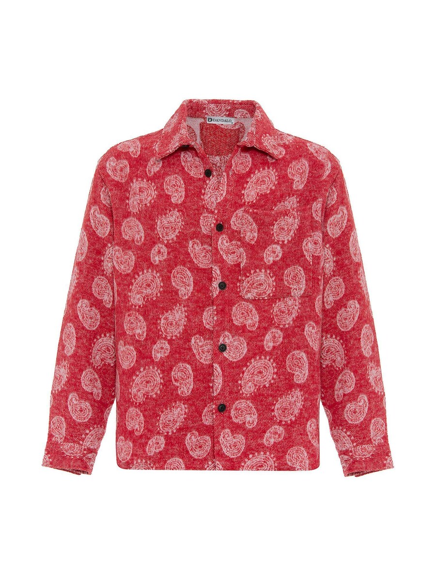 

Рубашка на пуговицах Comfort fit Dandalo, красный