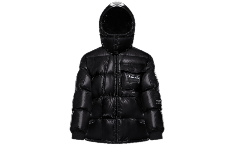 

Пуховик мужской черный Moncler