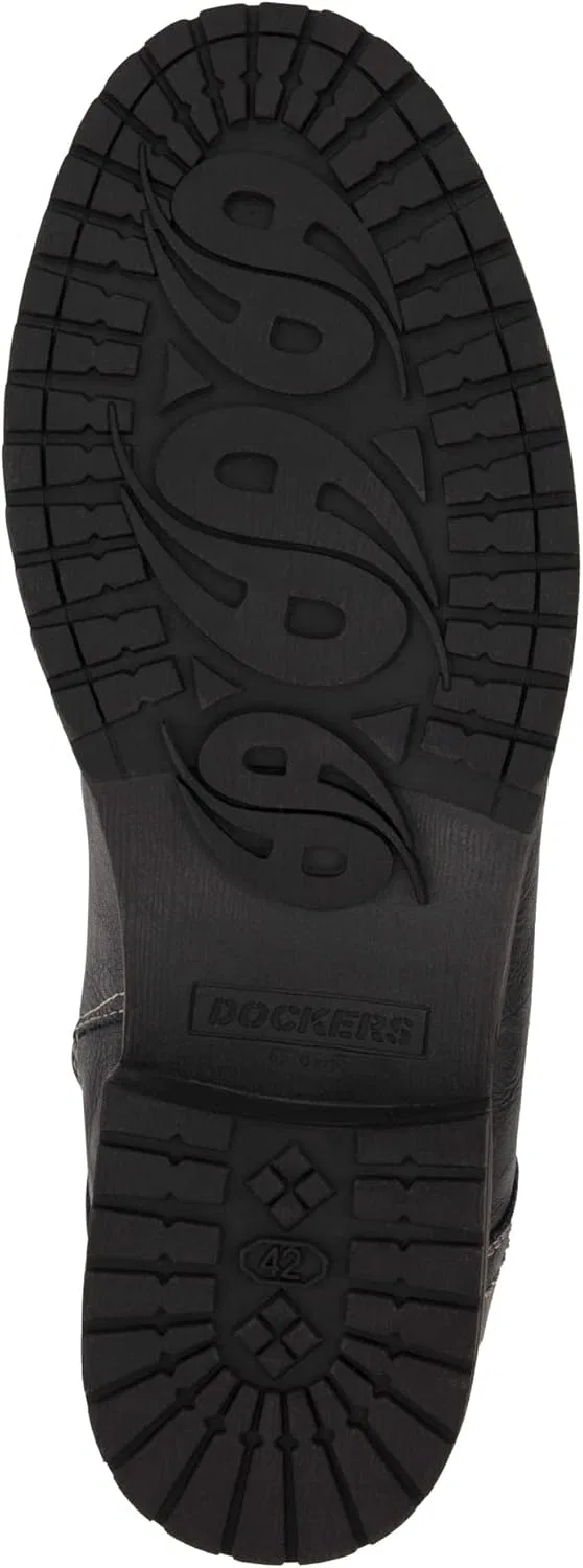 Мужские ботинки Dockers by Gerli на шнуровке, водоотталкивающие, с теплой подкладкой, Schwarz 100 — фото 4