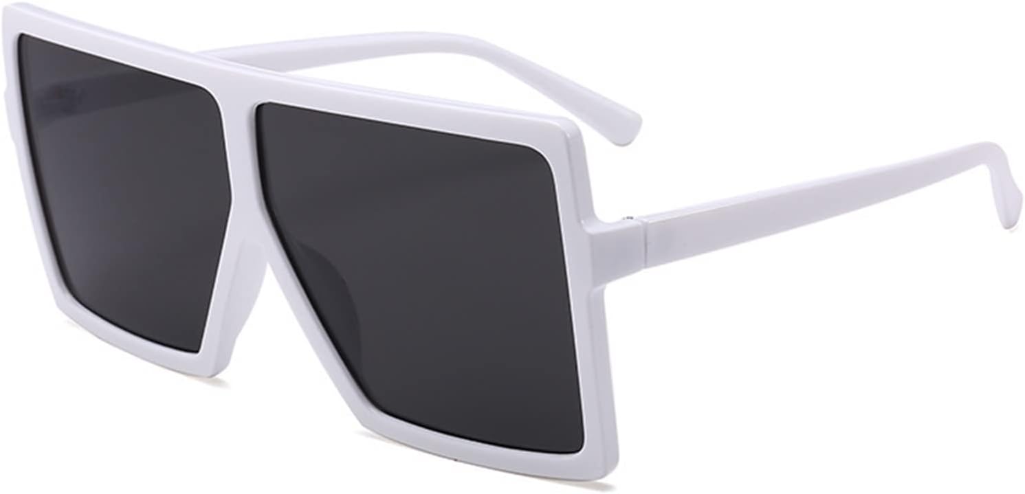 

Модные солнцезащитные очки 2026 года в крупной оправе для мужчин и женщин, в стиле ретро, ​​квадратной формы, для отдыха и пляжа (Цвет: D, Размер: Средний) MTZJH, One Color