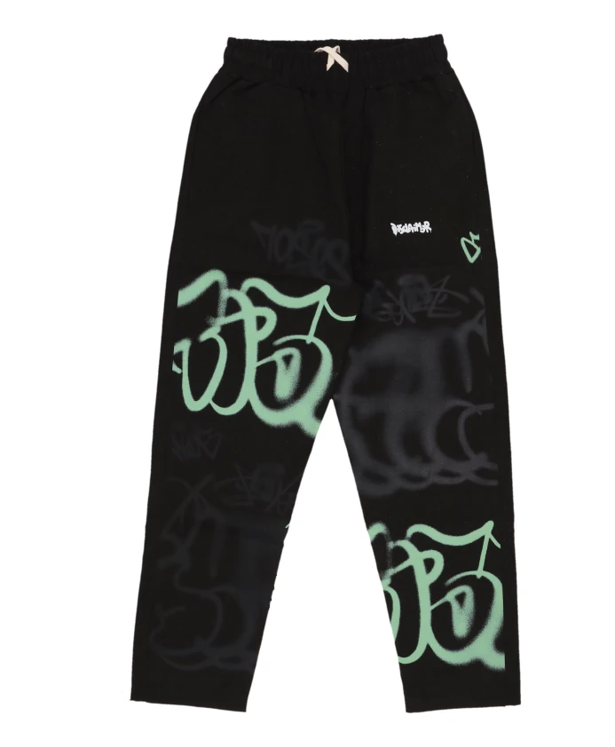 

Черные брюки с логотипом, мягкий крой. Disclaimer, черный