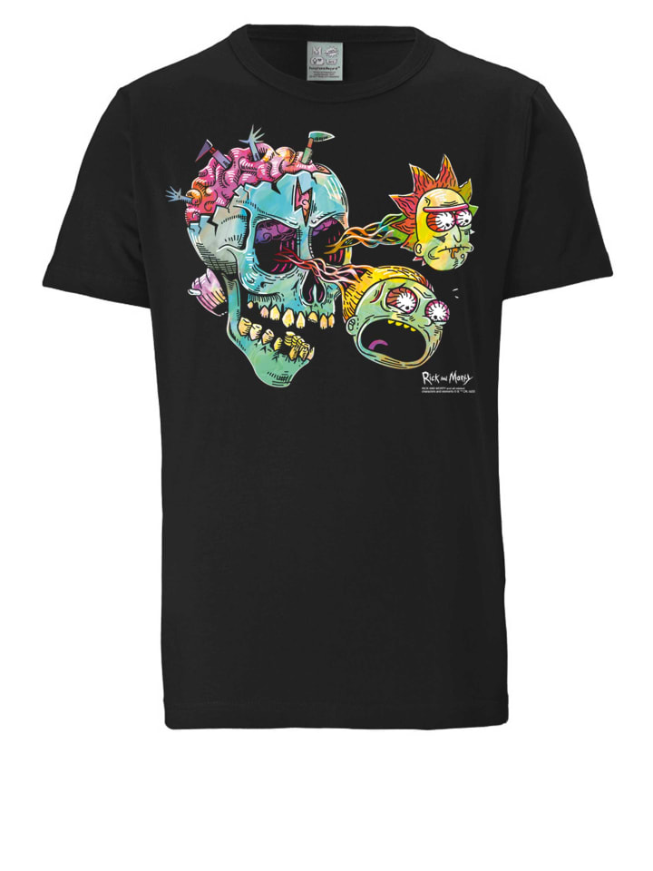 

Logoshirt Футболка «Рик и Морти» - Череп с глазом, черная, Черный, Logoshirt Футболка «Рик и Морти» - Череп с глазом, черная