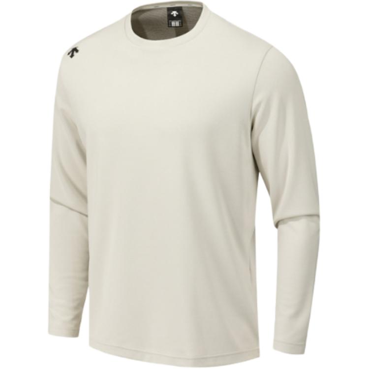 

Футболки унисекс с круглым вырезом Descente, айвори