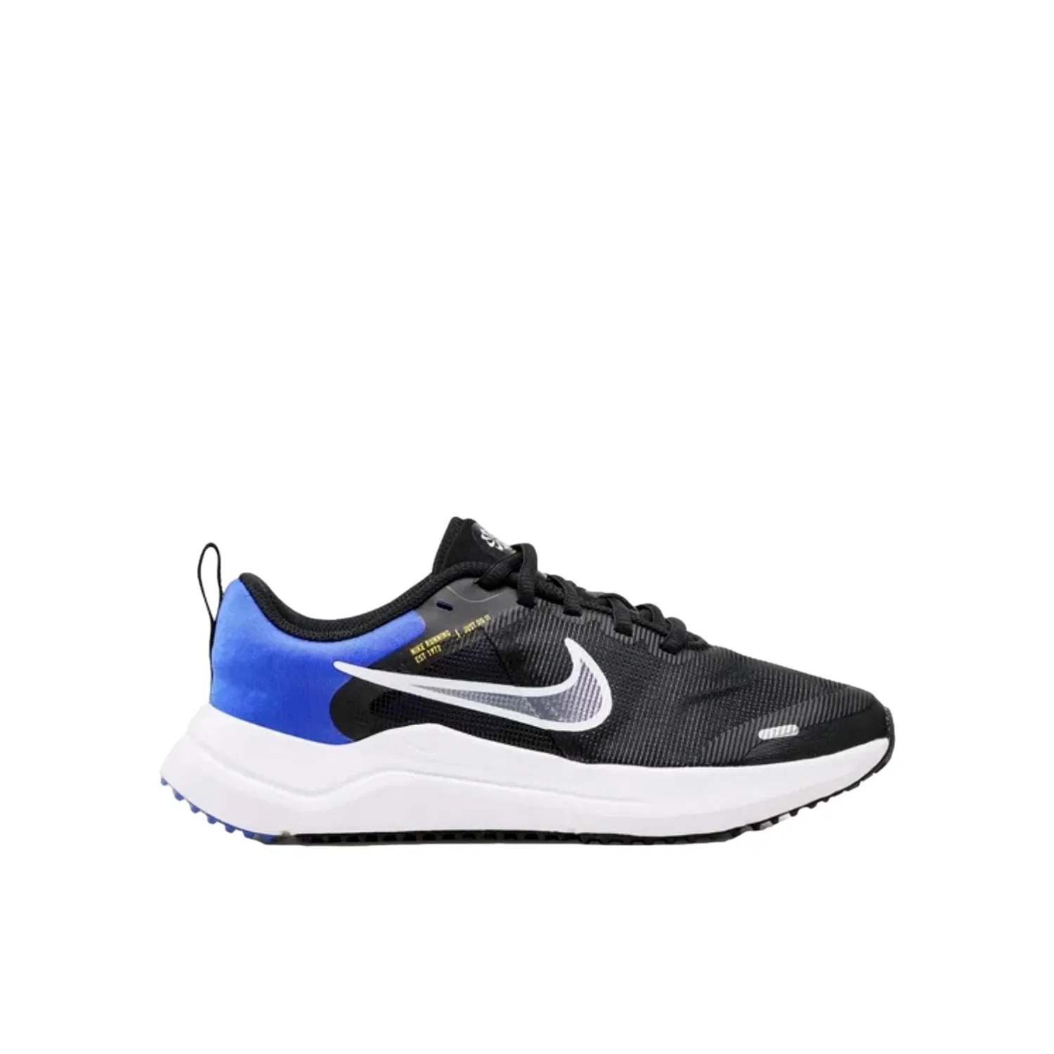 Кроссовки Nike Downshifter 12 Next Nature Black / White - Racer Blue DM4194-006 для школьников
