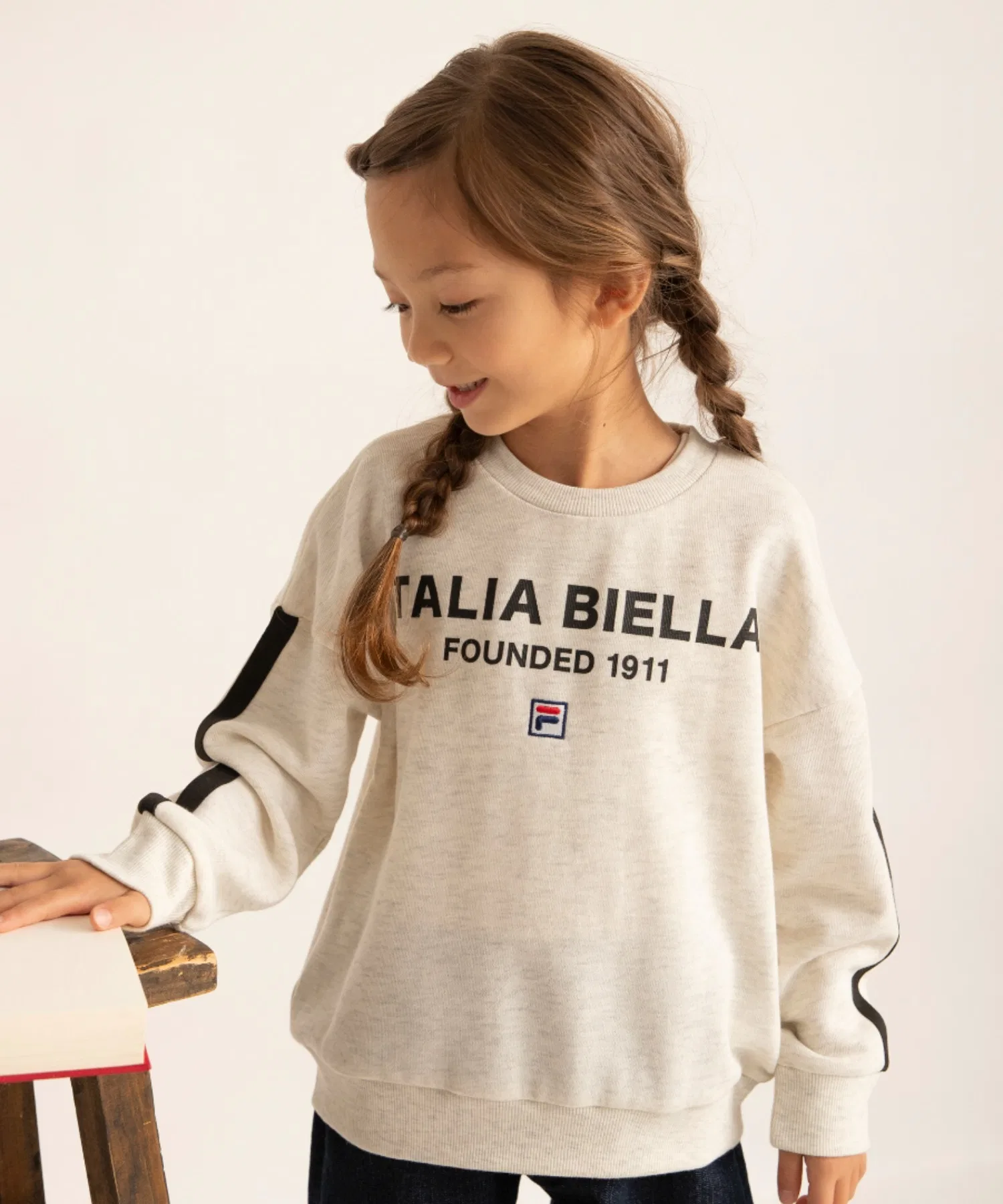 【FILA/Эксклюзив FILA】Свитшот с логотипом