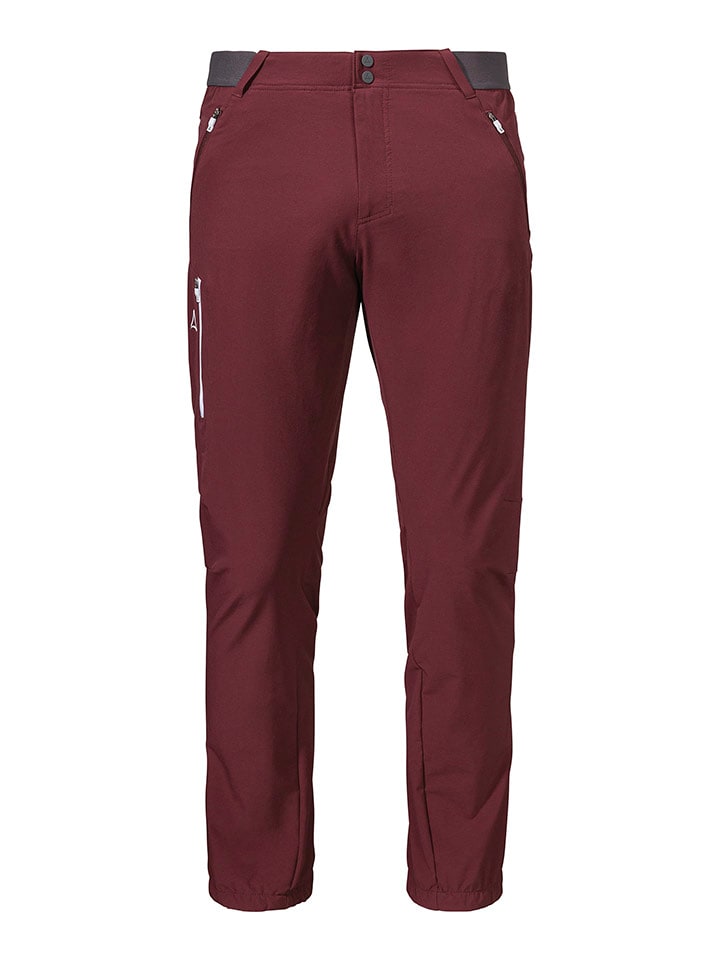 

Походные брюки Хохфильцен красного цвета Schöffel