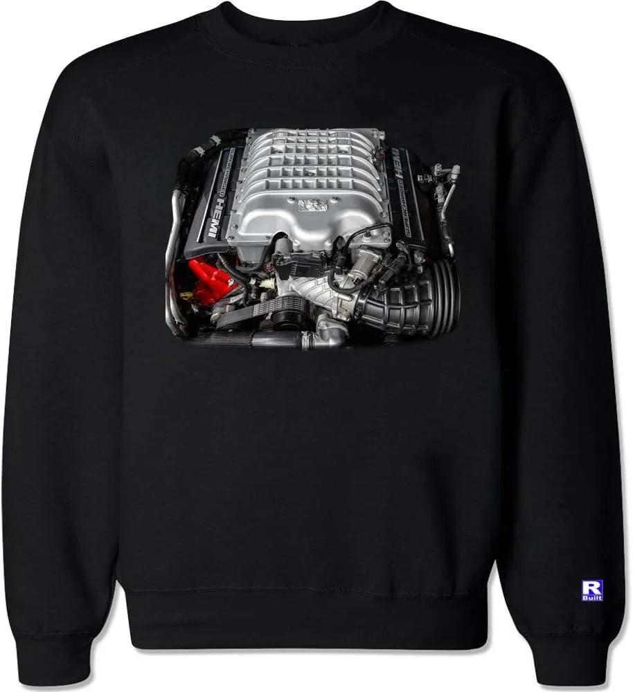 

Мужской свитер R Built SRT Demon Engine с круглым вырезом FTD Apparel