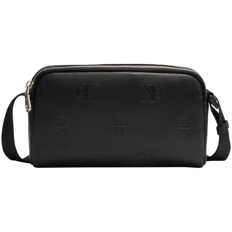 

Calvin Klein Синтетическая кроссбоди сумка, средняя плечевая сумка для мужчин Space Black