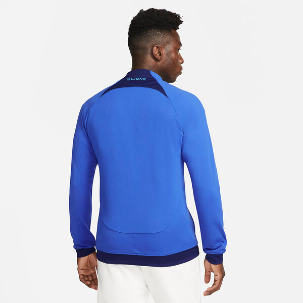 Куртка 22 23 английская академия pro гимн куртка Nike, синий — фото 2