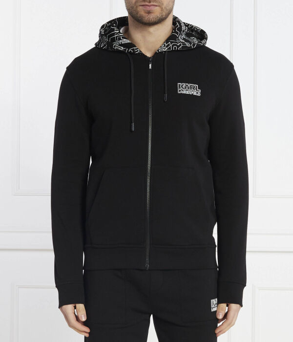 

Свитер Regular fit Karl Lagerfeld, черный
