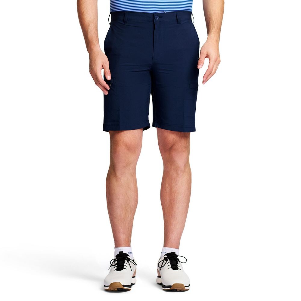

Мужские шорты-карго IZOD 9.5 Golf Swingflex, цвет Peacoat