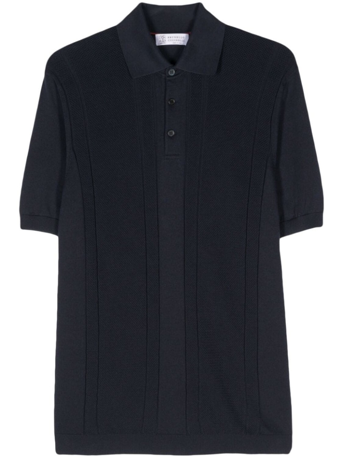 

Brunello Cucinelli трикотажная рубашка поло, синий