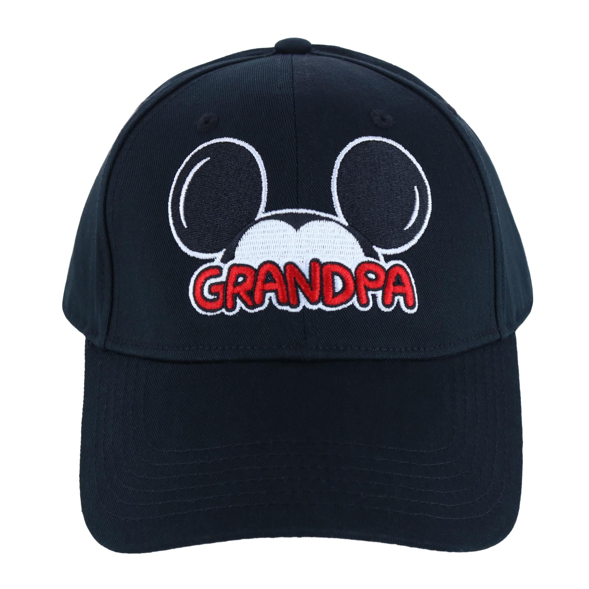 

Мужская бейсболка с изображением дедушки Микки Мауса Disney, черный