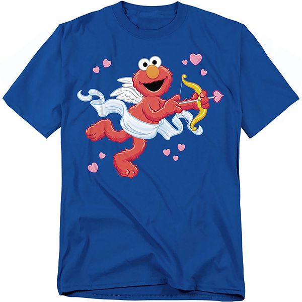 

Футболка Big & Tall Sesame Street Elmo Cupid Licensed Character