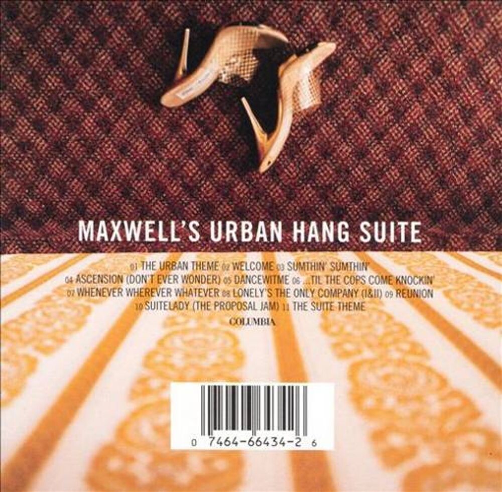 

Диск CD Maxwell's Urban Hang Suite - Maxwell