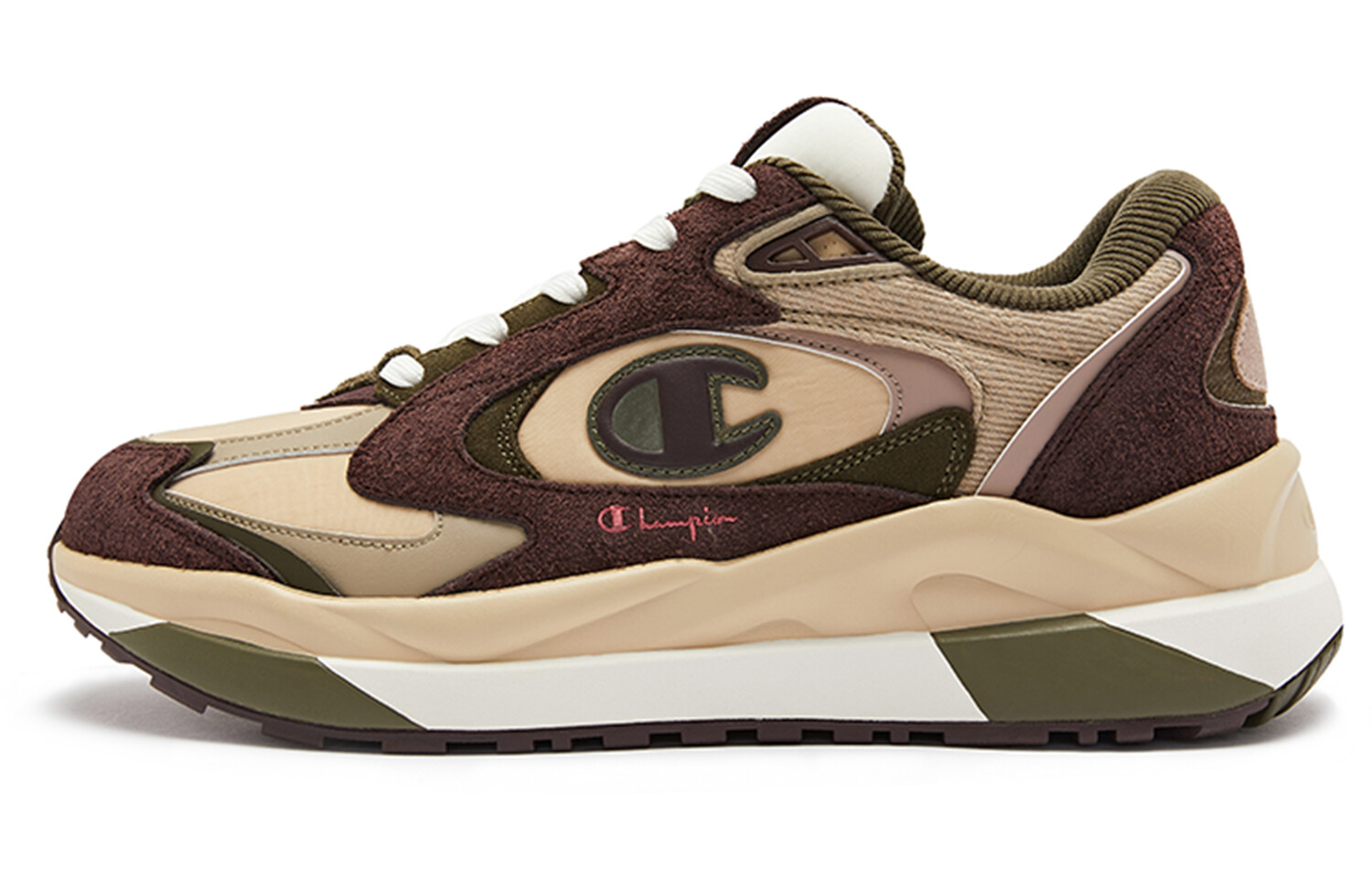 

Кроссовки Champion Chunky Sneakers Men Low-top Dark Brown, коричневый