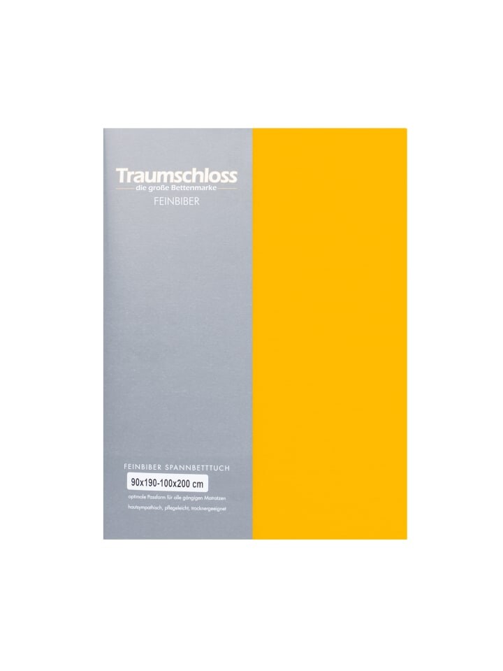 

Простыня Traumschloss, желтый