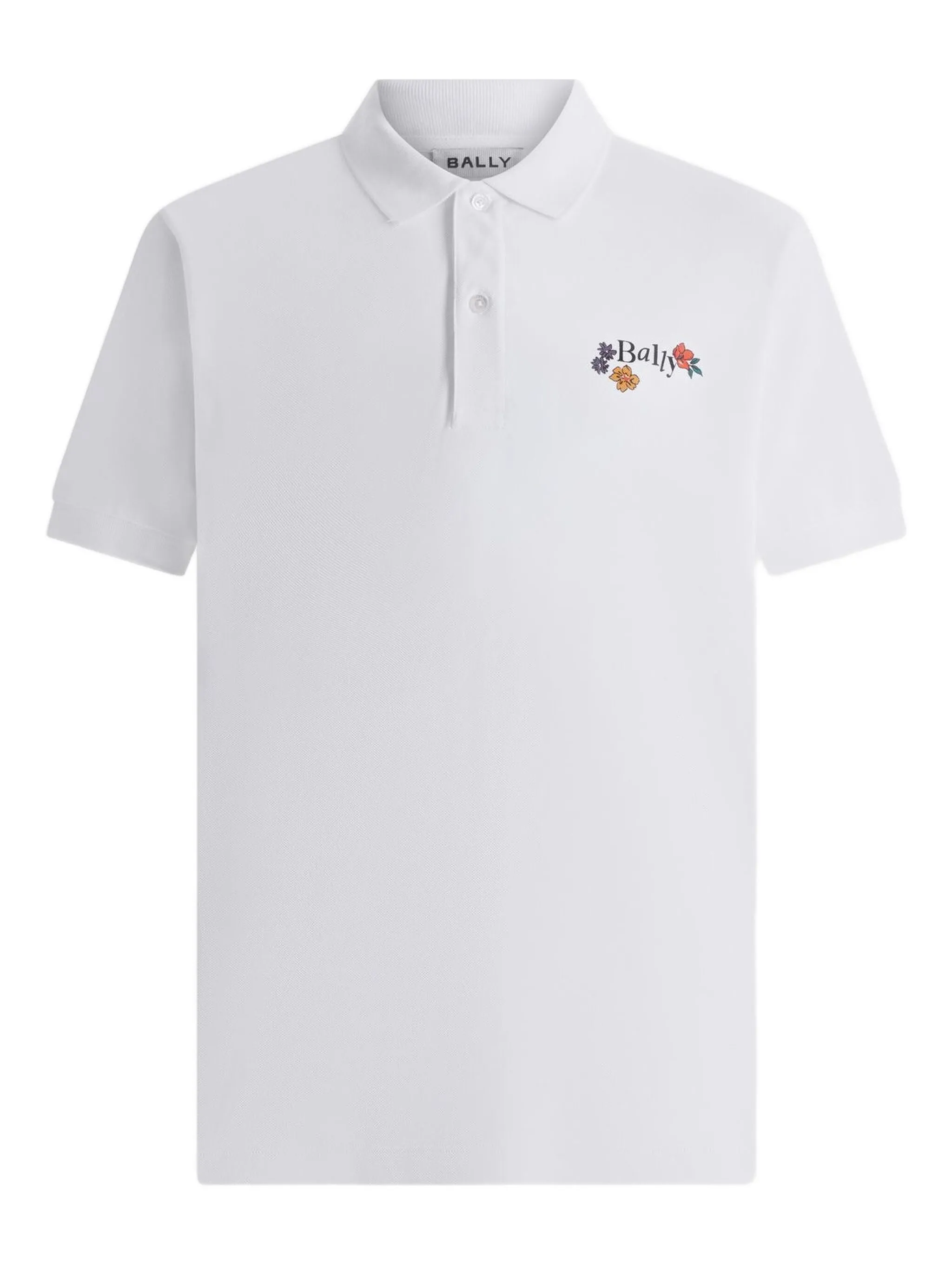 

Рубашка поло с логотипом Bally, белый