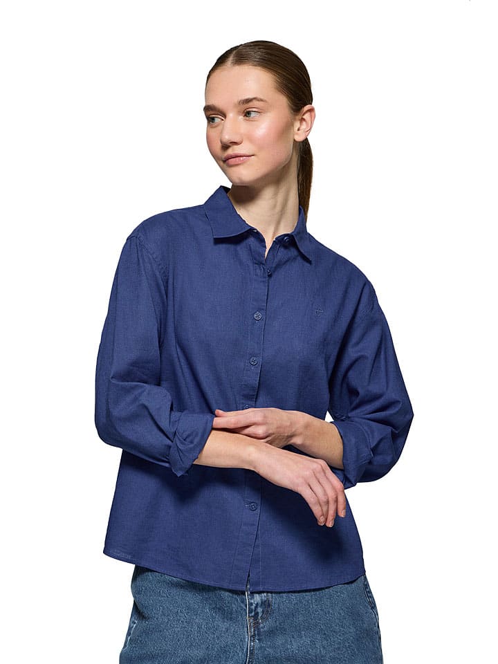 

Polo Club Рубашка - свободного кроя - темно-синего цвета