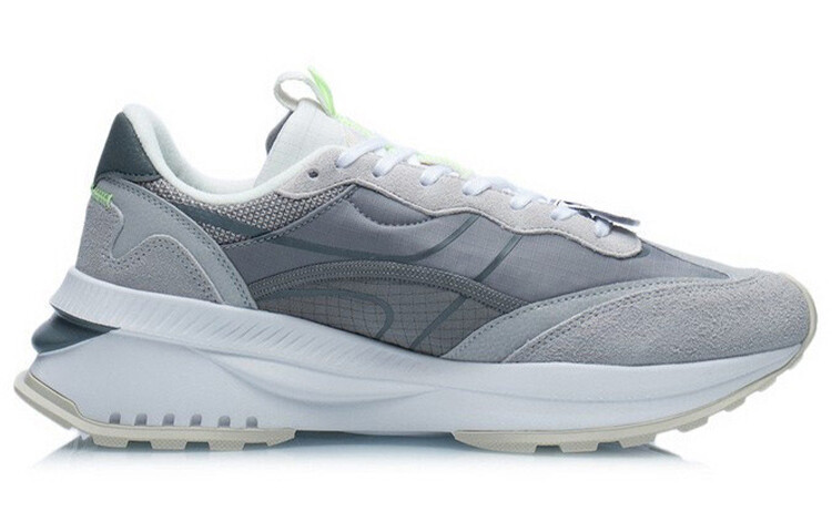 Кроссовки Li Ning Lining Fangyuan Evo, серый/светло-серый — фото 2