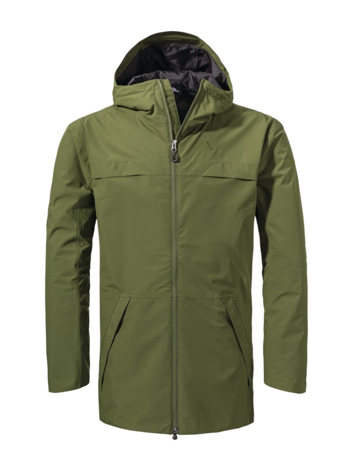 

Schöffel Парка "Parka Style Bohorok MNS" зеленого бальзамического цвета