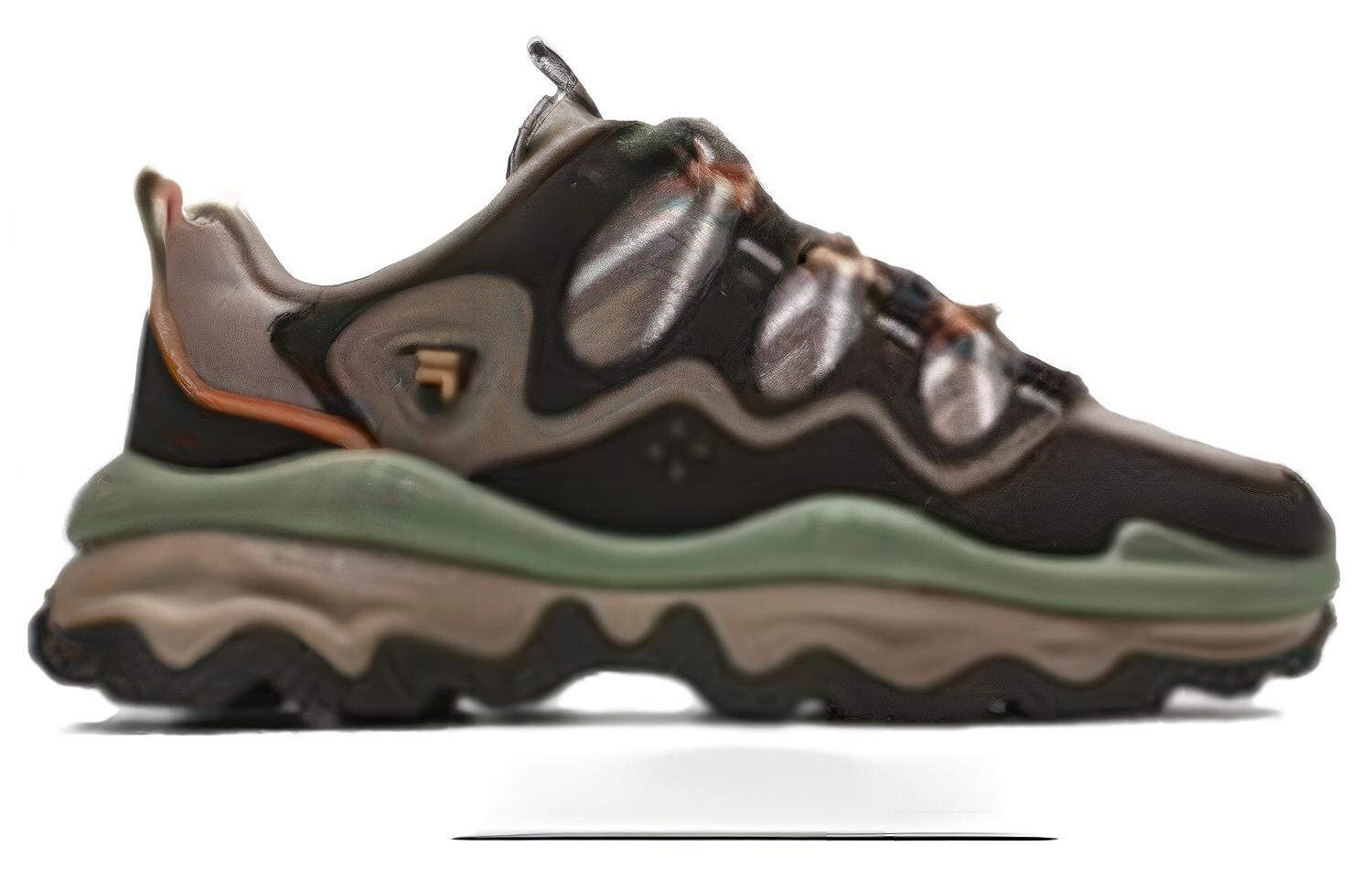 Мужская обувь FILA Lifestyle, Mountain grey / coffee bean brown — фото 2