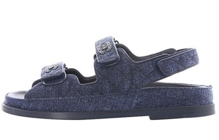 Пляжные сандалии Chanel женские