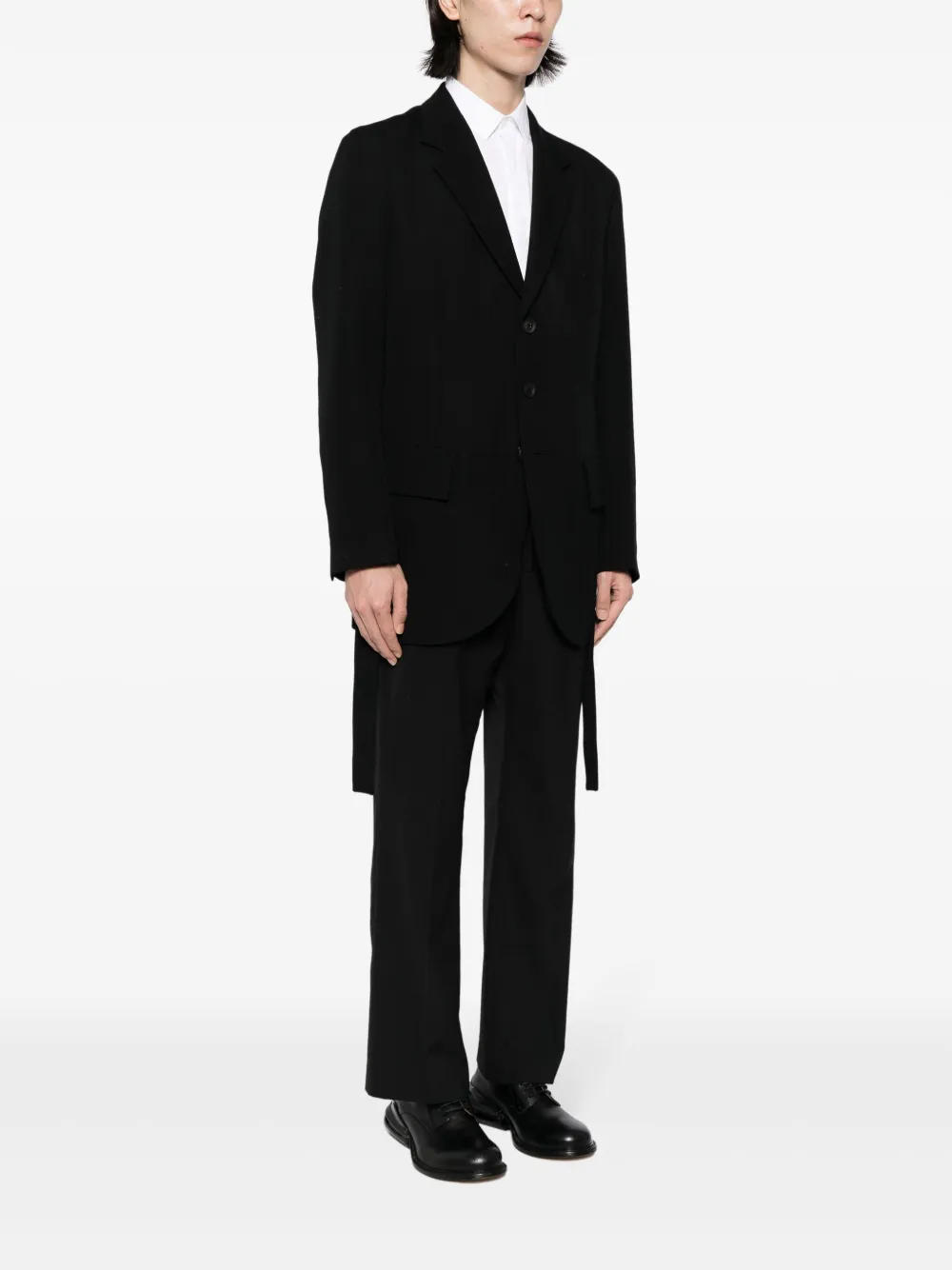 Пиджак Army Gabardine Yohji Yamamoto, черный — фото 3