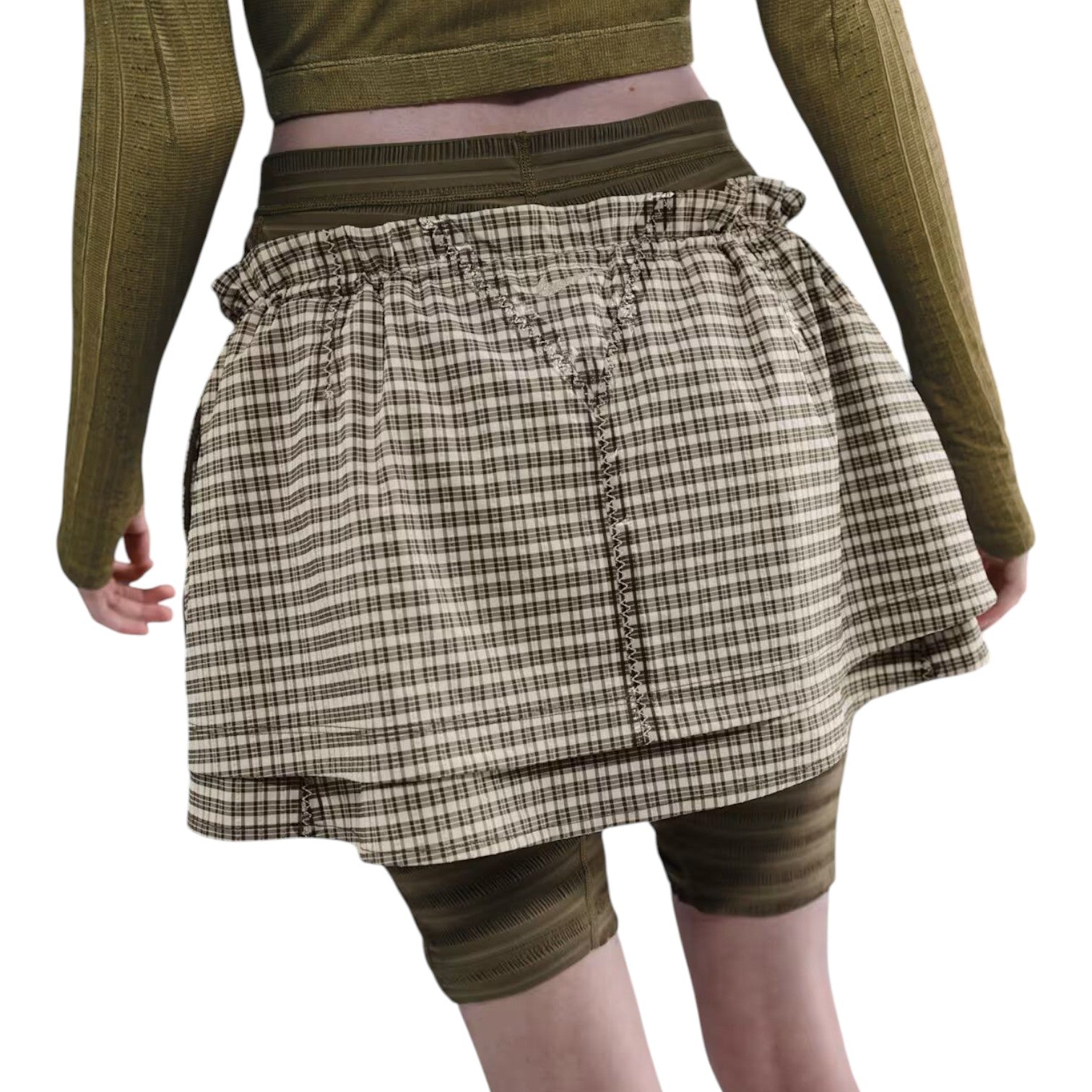 Юбка (WMNS) Nike x KNWLS Joan Skirt 'Yukon Brown' — фото 4