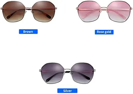 

Большие солнцезащитные очки-бабочки для женщин, поляризованные, с защитой от УФ-излучения UV400, очки для вождения, прозрачные солнцезащитные очки для женщин MTZJH, 3