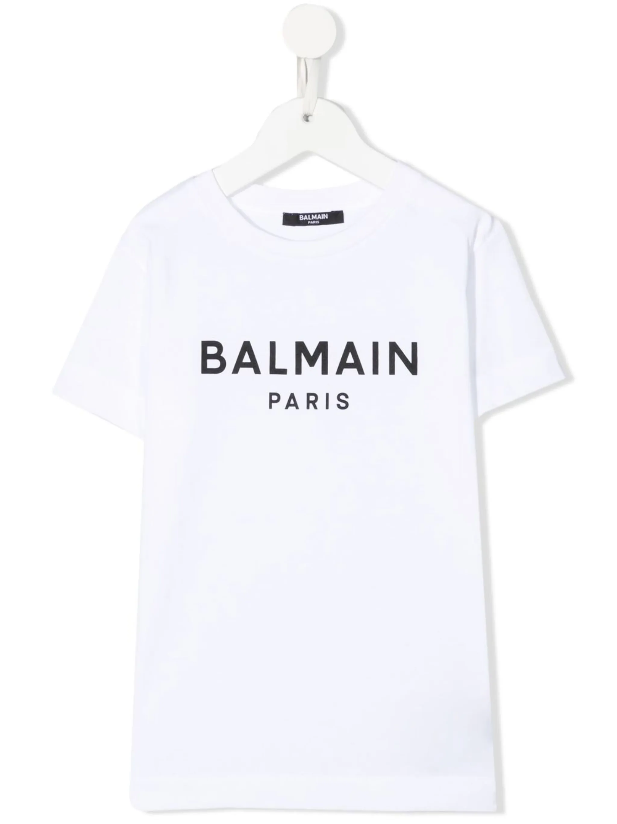 

Футболка с логотипом Balmain Kids, белый