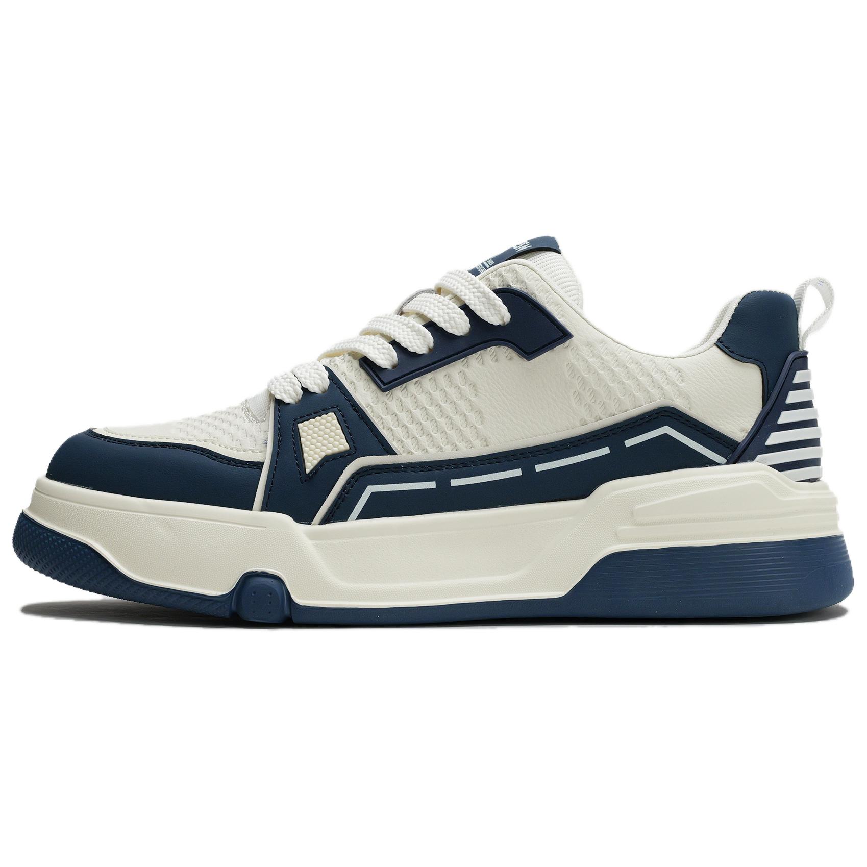 

DENIERSEN Мужские повседневные кроссовки Low top бело-голубые, цвет White Blue