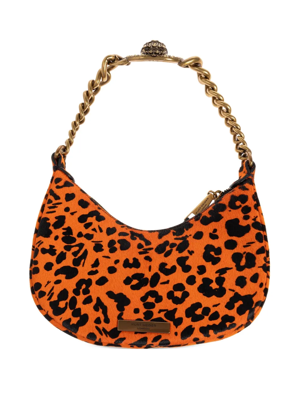 

Маленькая сумка на плечо Chelsea с леопардовым принтом Kurt Geiger London, оранжевый