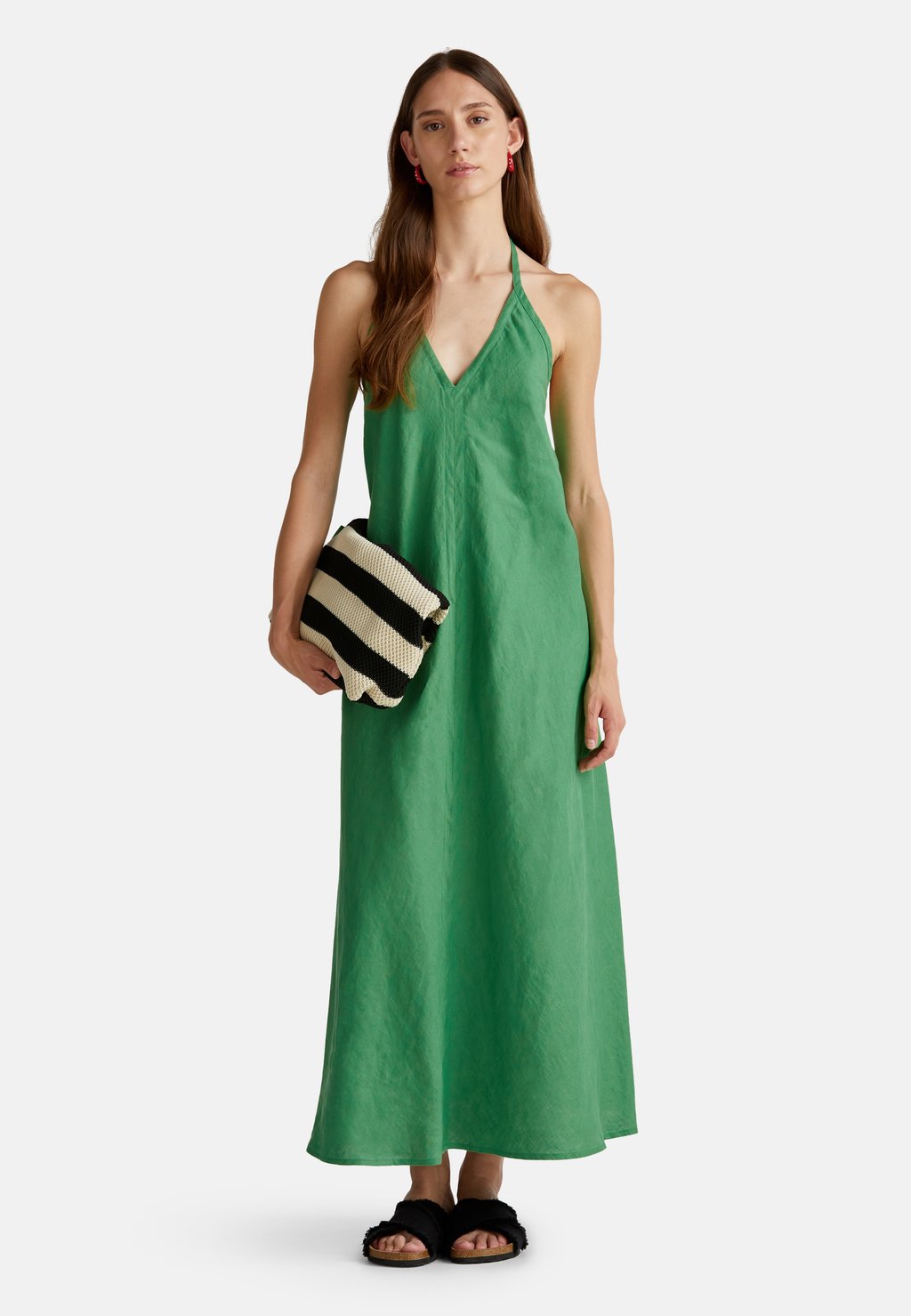 

Платье макси United Colors of Benetton, зеленый