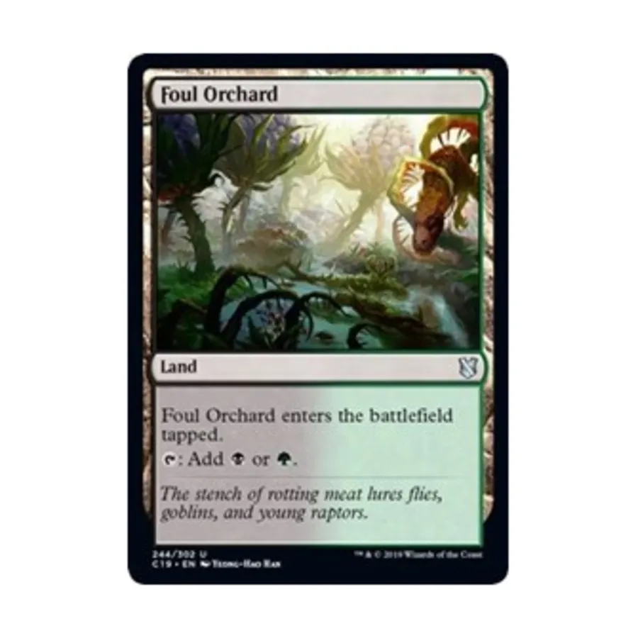 

CCG Грязный сад (U), MTG - Commander 2019