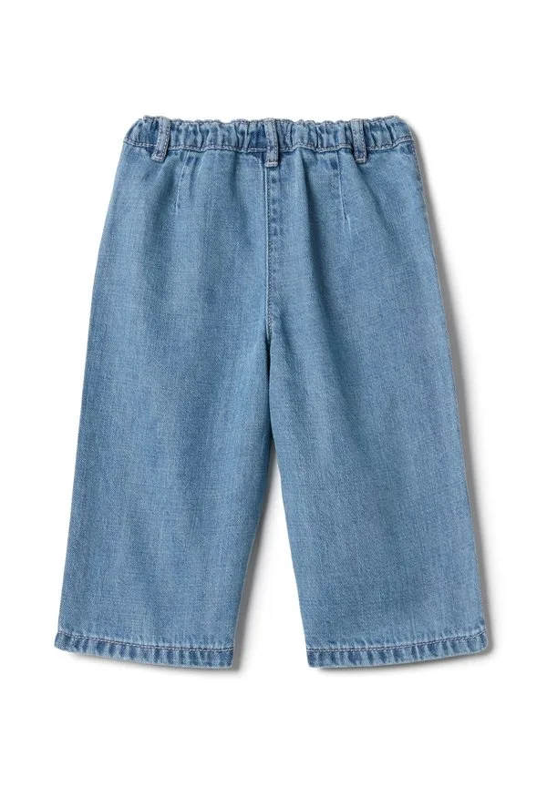Джинсы прямого кроя с вышивкой, классического силуэта Ovs, Soft Blue — фото 2